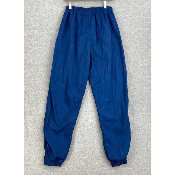 Vintage Track Pants Mens Medium Lined Windbreaker Jogger 80s 90s Retro Hip Hop - Picture 3 of 14